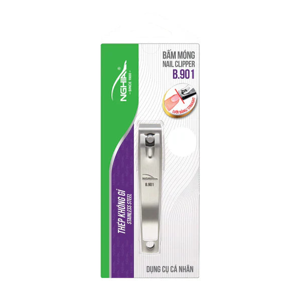 NGHIA | NAIL CLIPPER - (STAINLESS STEEL)