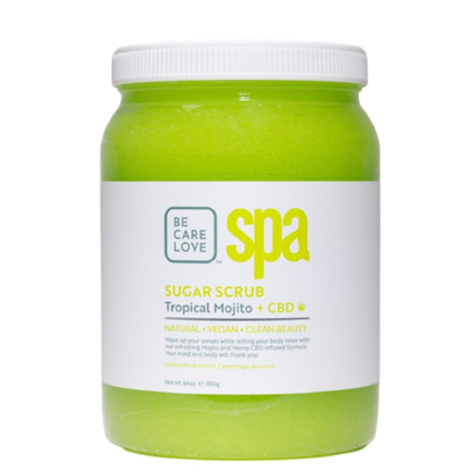 BCL SPA | SUGAR SCRUB | TROPICAL MOJITO + CBD