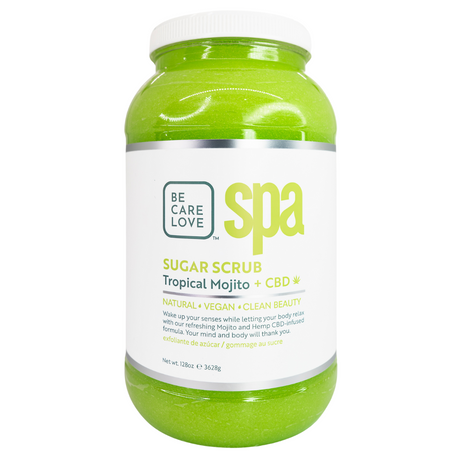 BCL SPA | SUGAR SCRUB | TROPICAL MOJITO + CBD