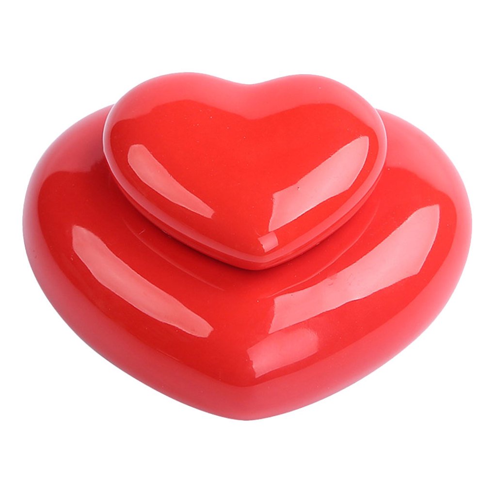 DAPPEN DISH | CERAMIC HEART SHAPE