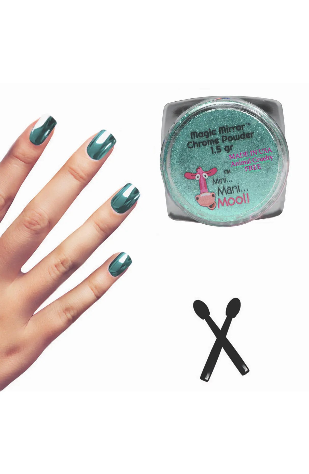 MANI MOO | CHROME POWDER