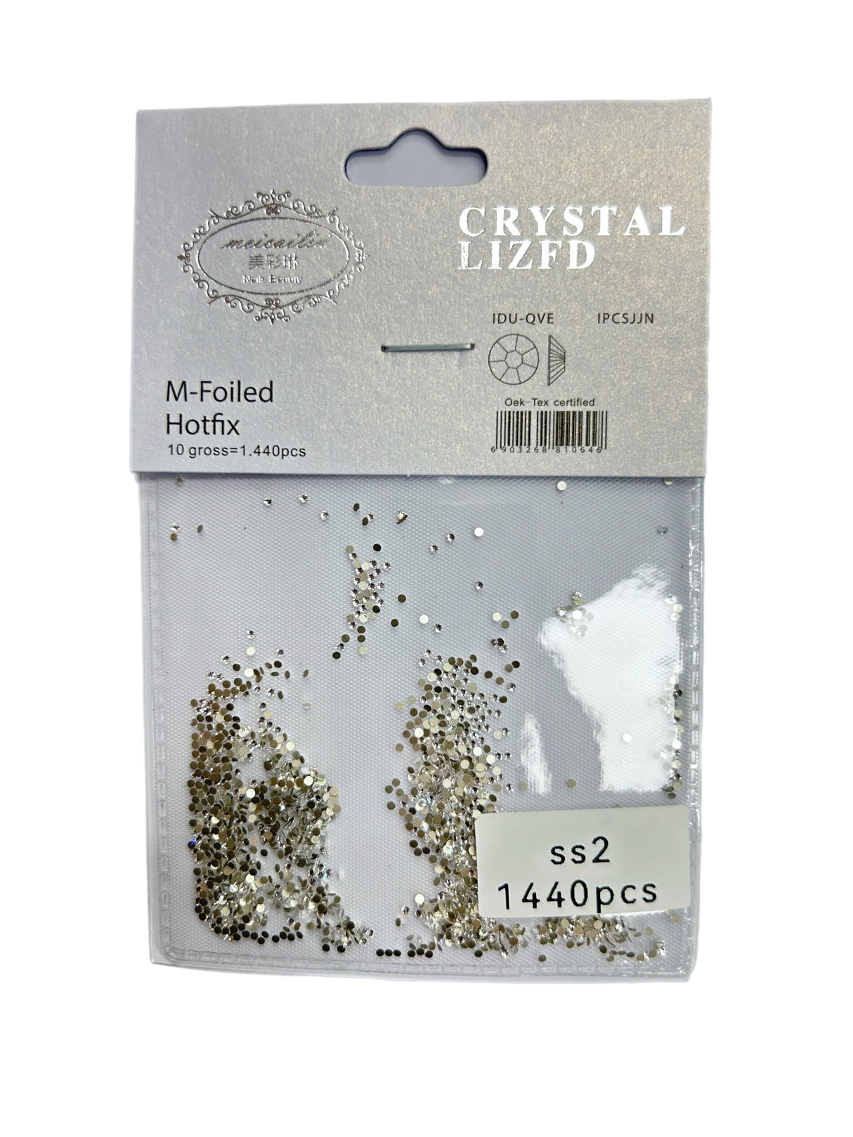 CRYSTAL LIZFD | CLEAR #18 RHINESTONE | Bag 1440 pcs