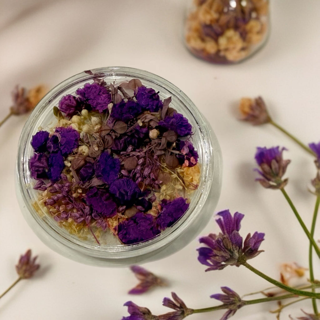 NAIL ART DESIGN | DRY FLOWER JAR