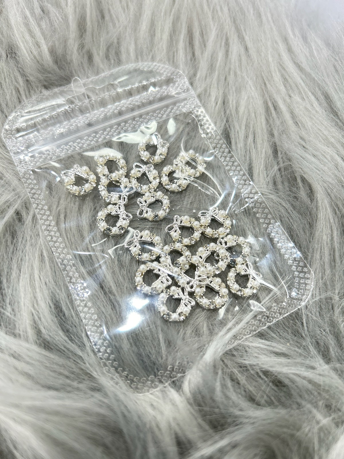 XMAS NAIL CHARM | PEARL CHRISTMAS REEF