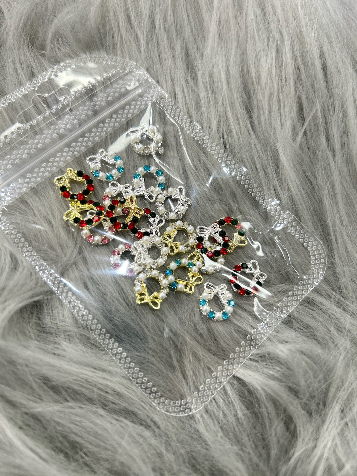XMAS NAIL CHARM | PEARL CHRISTMAS REEF
