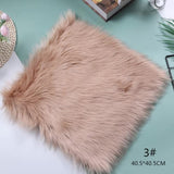 PHOTO PUFFY FUR MAT