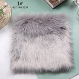 PHOTO PUFFY FUR MAT