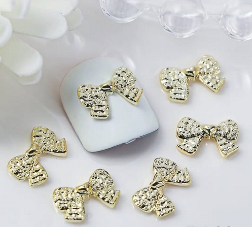 BOW HEART KNOT - NAIL CHARM BAG