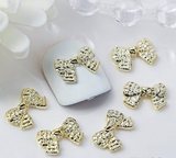 BOW HEART KNOT - NAIL CHARM BAG
