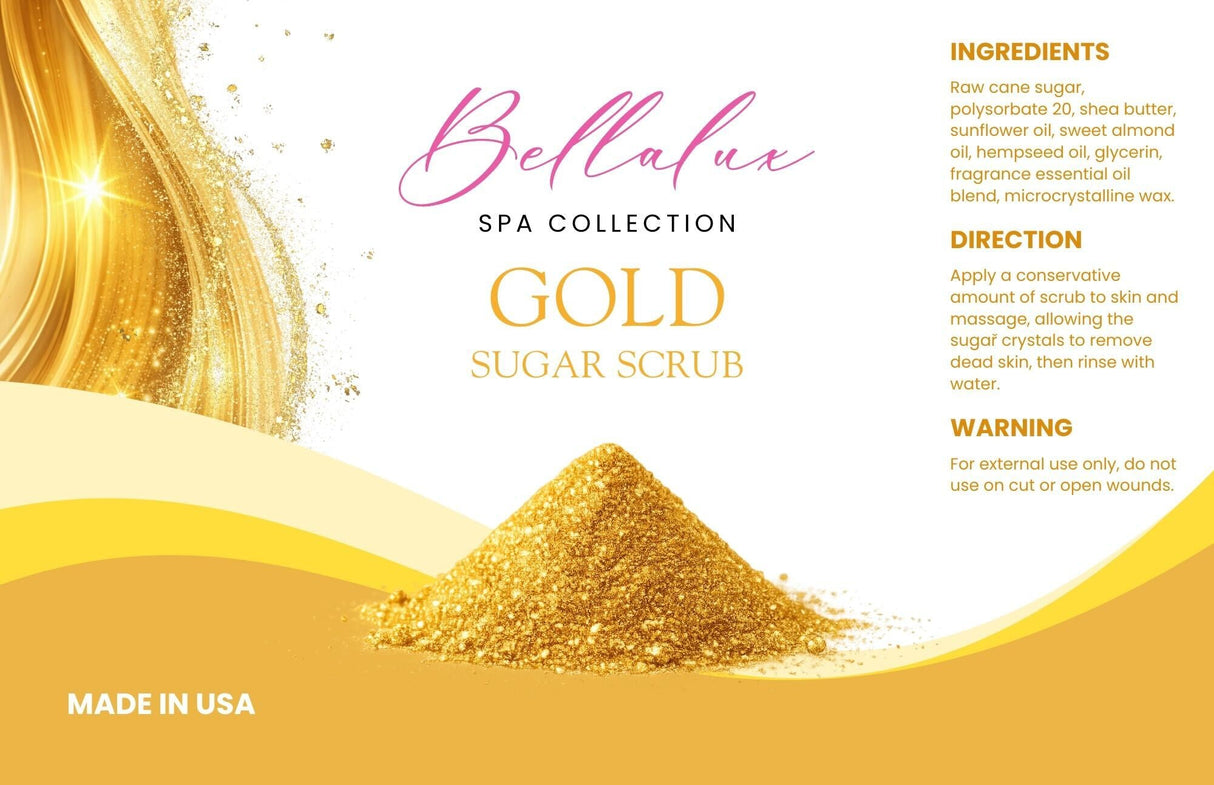 BELLALUX | SUGAR SCRUB - 5GAL