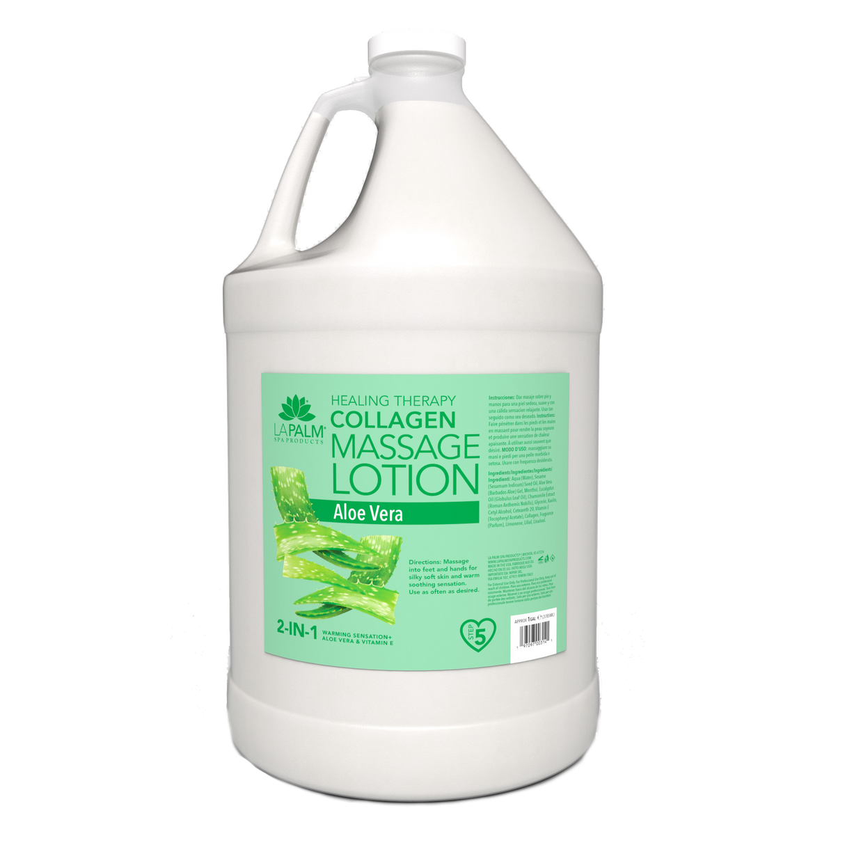 LAPALM | MASSAGE LOTION | ALOE VERA (1GAL)