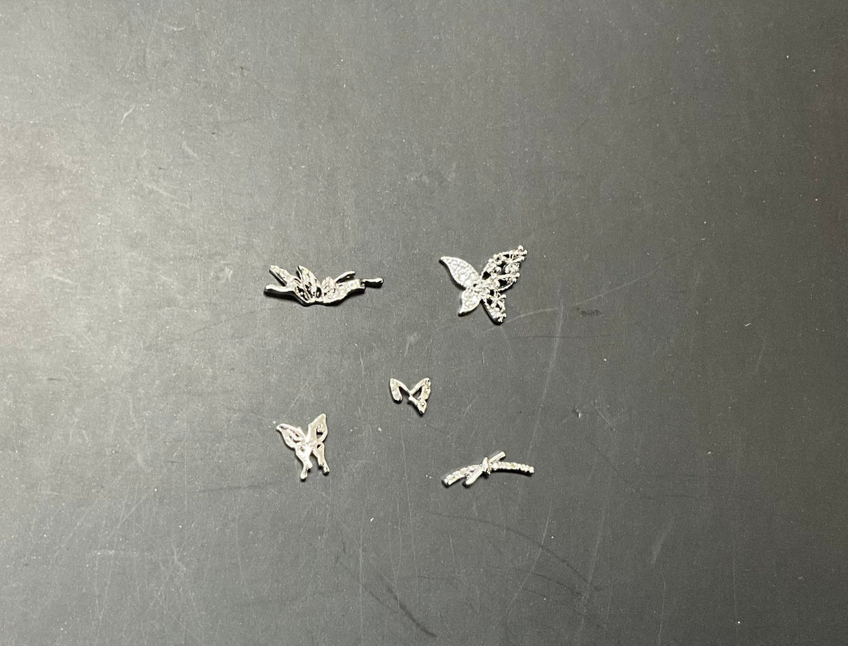 BUTTERFLY MIX BAG | SILVER