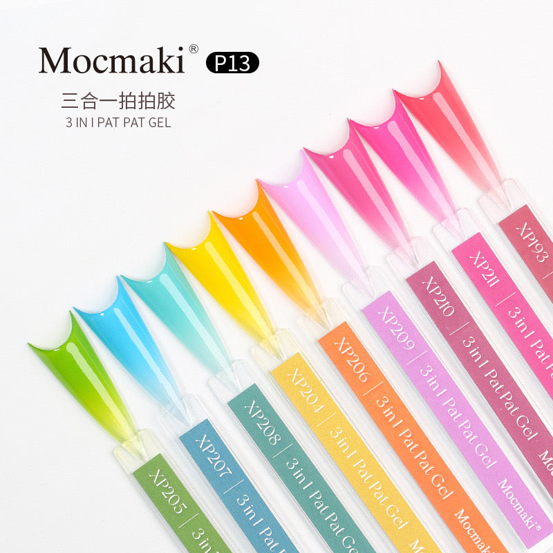 MOCMAKI | NAIL ART DESIGN | OMBRE GEL NAIL - GRADIANT PAINTING GEL