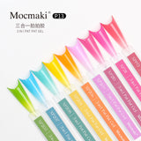 MOCMAKI | NAIL ART DESIGN | OMBRE GEL NAIL - GRADIANT PAINTING GEL