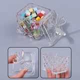 DAPPEN DISH | BUTTERFLY LID GLASS JAR