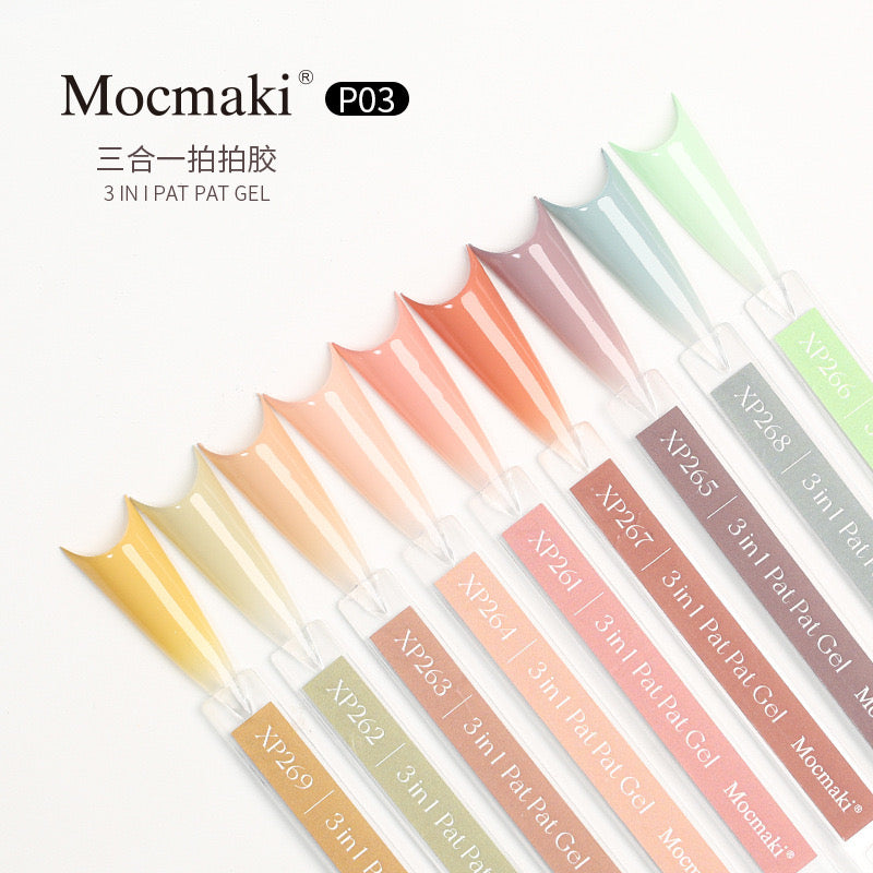 MOCMAKI | NAIL ART DESIGN | OMBRE GEL NAIL - GRADIANT PAINTING GEL
