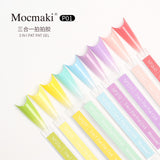 MOCMAKI | NAIL ART DESIGN | OMBRE GEL NAIL - GRADIANT PAINTING GEL