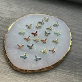 COLOR MIX BUTTERFLY CHARM - BAG OF 20 PCS