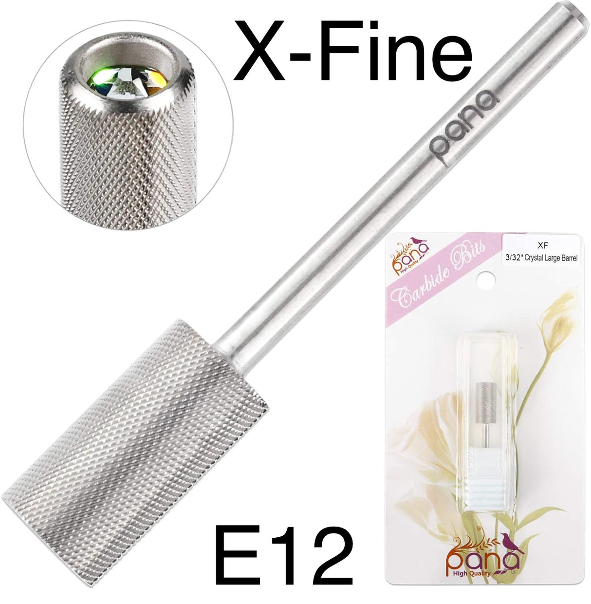 PANA | CRYSTAL TOP NAIL BIT | LARGE