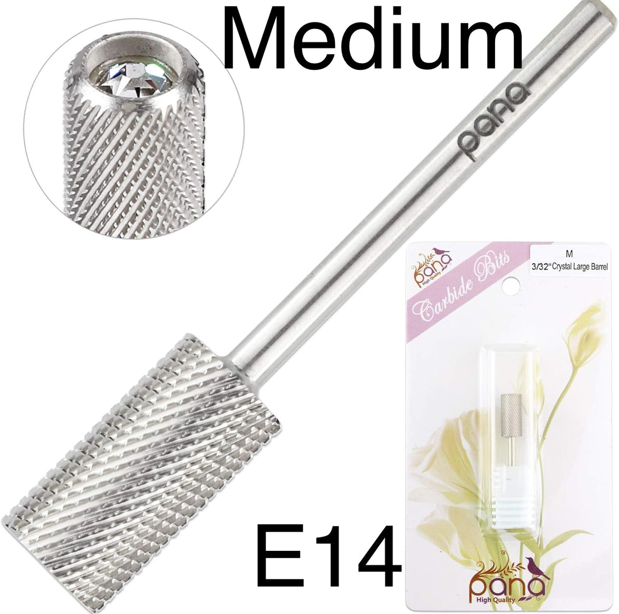 PANA | CRYSTAL TOP NAIL BIT | LARGE