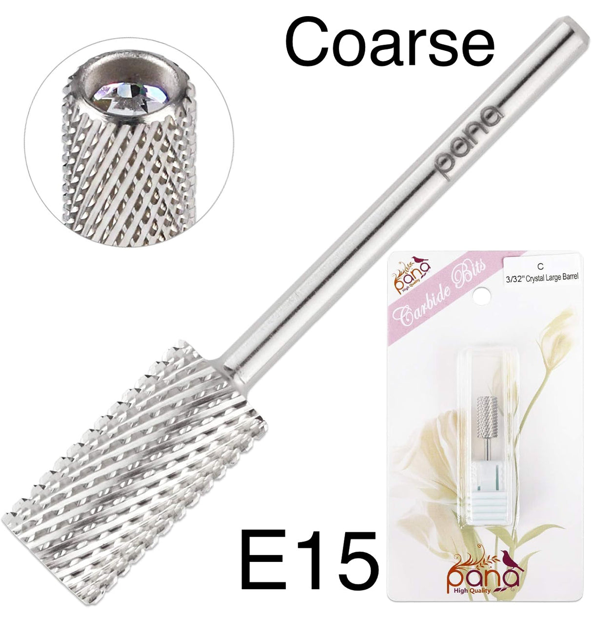 PANA | CRYSTAL TOP NAIL BIT | LARGE