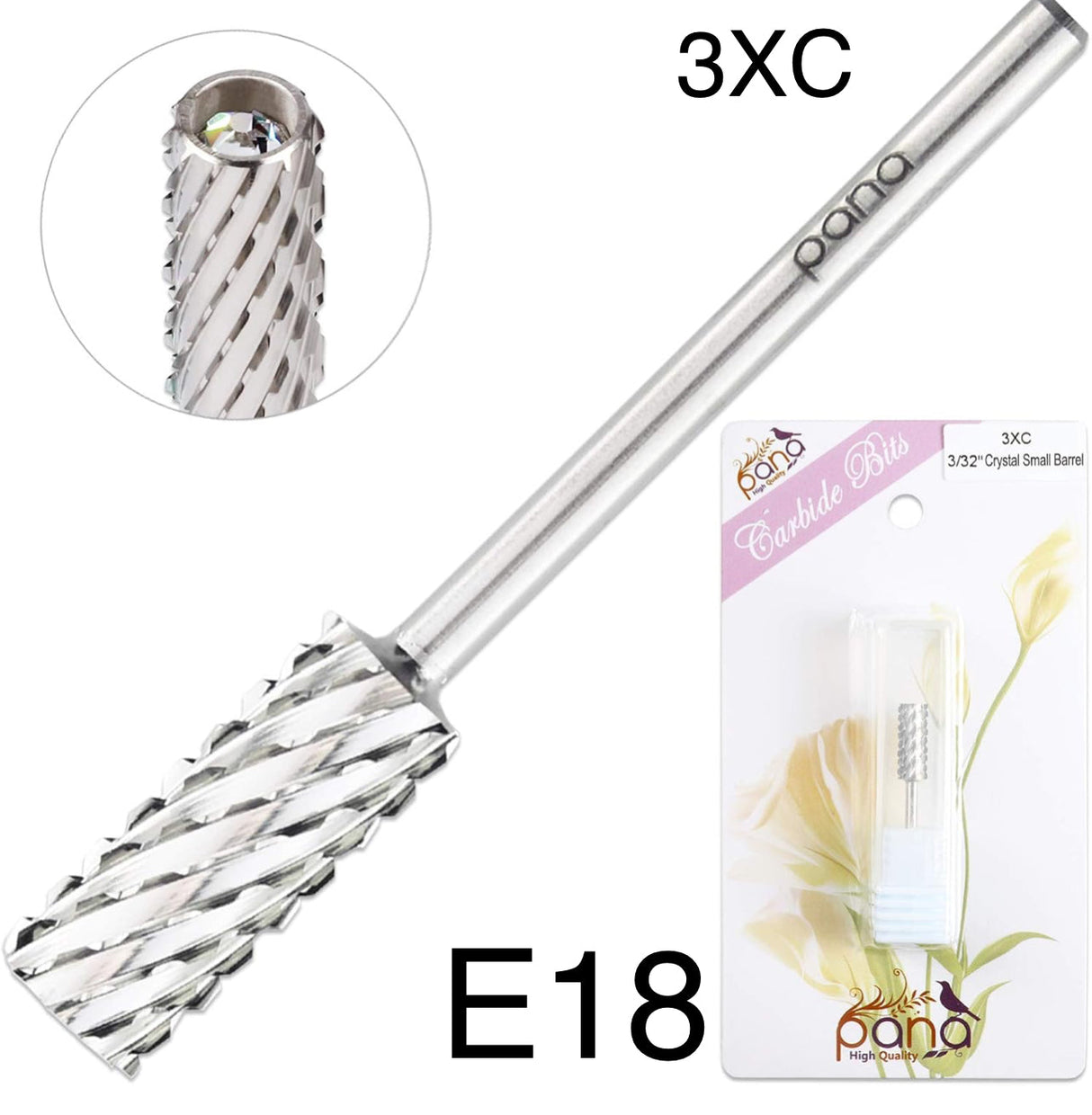 PANA | CRYSTAL TOP NAIL BIT | LARGE