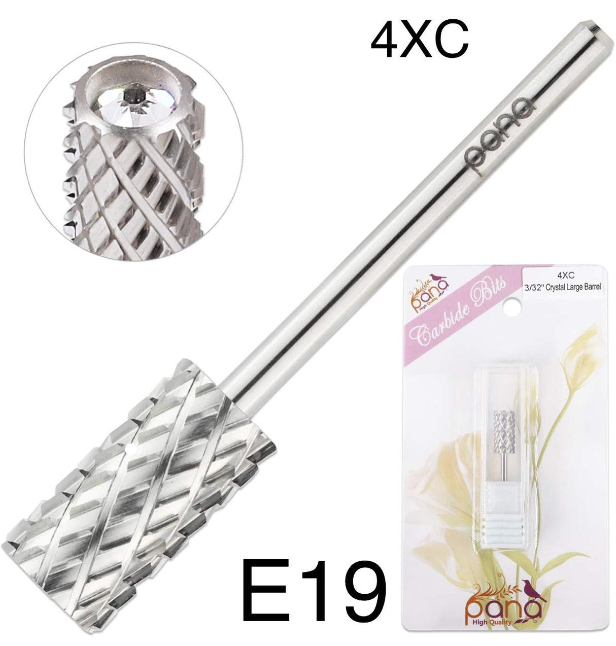 PANA | CRYSTAL TOP NAIL BIT | LARGE