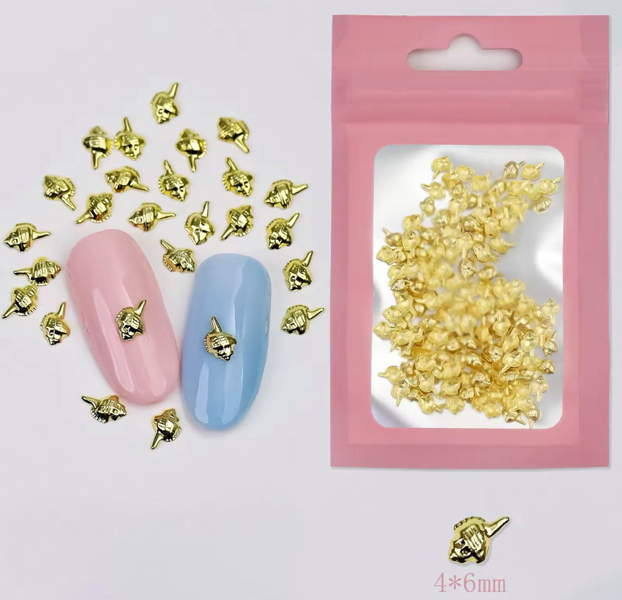 NAIL CHARM | OCEAN STYLE | GOLD