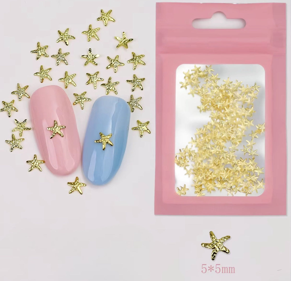 NAIL CHARM | OCEAN STYLE | GOLD