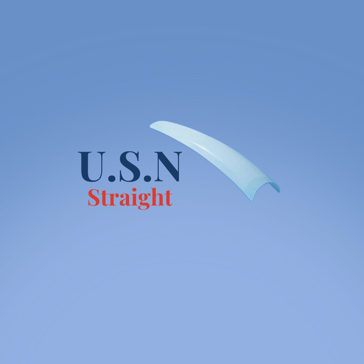 USN | STRAIGHT NAIL TIP  | BAG OF 500 PCS