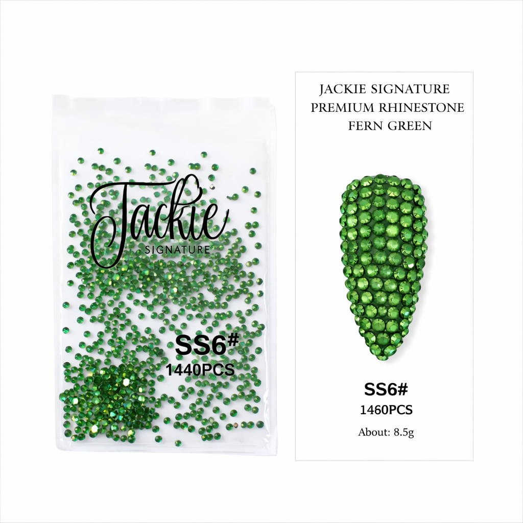 JACKIE SIGNATURE | PREMIUM RHINESTONE | FERN GREEN | 1,440 PCS | SS6