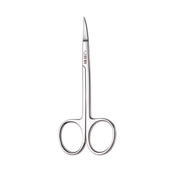 NGHIA | EYEBROW SCISSORS - KM.601 (STAINLESS STEEL)