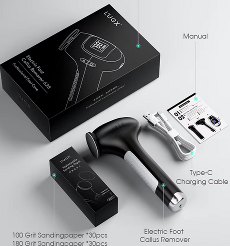 L'UGX | ELECTRIC FOOT CALLUS REMOVER - LG628
