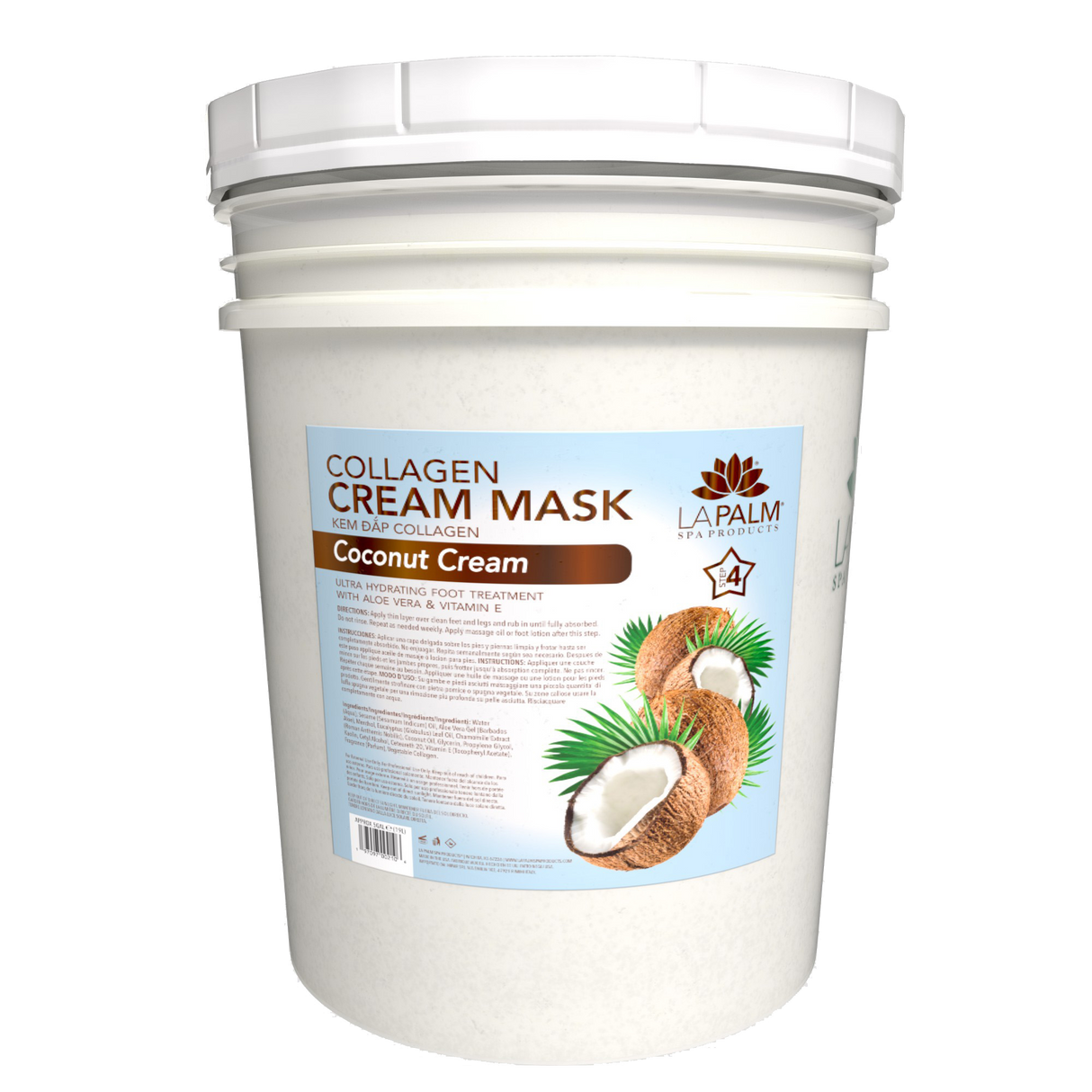 LAPALM | CREAM MASK | COCONUT (5GAL)