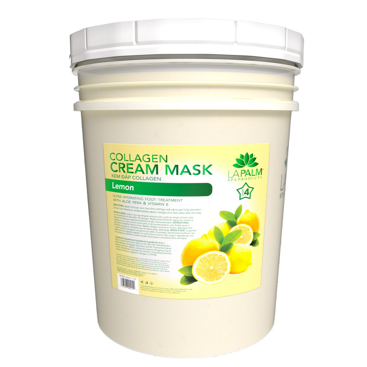LAPALM | CREAM MASK | LEMON (5GAL)