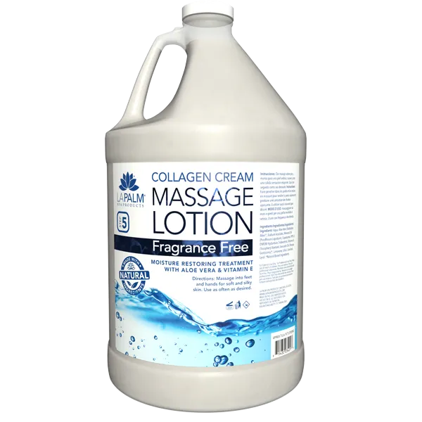 LAPALM | MASSAGE LOTION | FRAGRANCE FREE (1GAL)