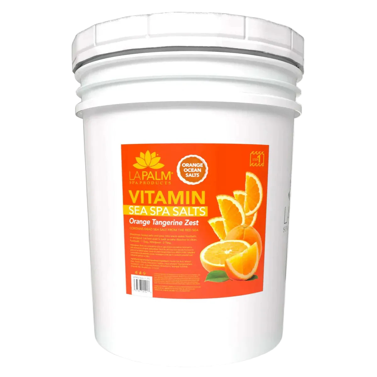 LAPALM | SEA SPA SALT | ORANGE (5GAL)