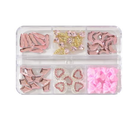 NAIL CHARM | 6 GRID MIXED