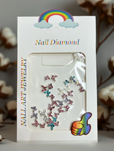 COLOR MIX BUTTERFLY CHARM - BAG OF 20 PCS