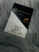 XMAS NAIL CHARM | SILVER  BELL