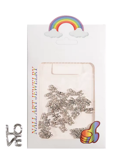 VALENTINE NAIL CHARM | LOVE