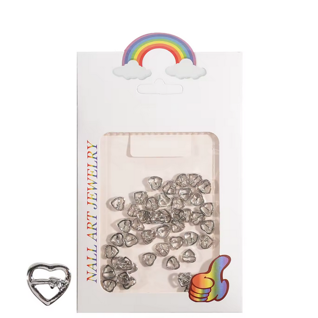 VALENTINE NAIL CHARM | METAL HEART