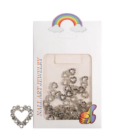 VALENTINE NAIL CHARM | METAL HEART