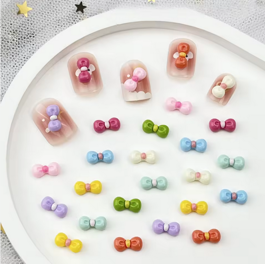 NAIL CHARM | COLORFUL BOW CHARM