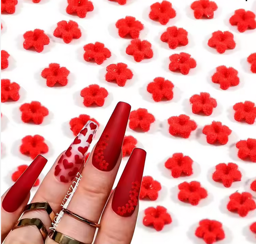 VALENTINE NAIL CHARM | RED VELVET