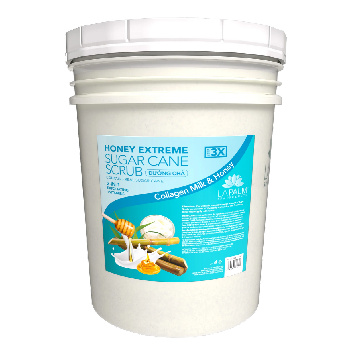 LAPALM | EXTREME SCRUB | MILK & HONEY (5GAL)