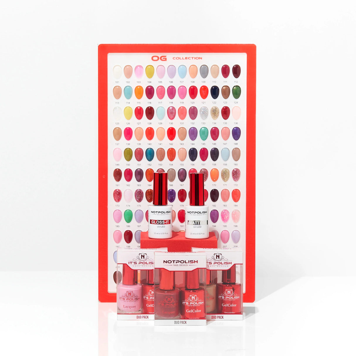 NOTPOLISH | DUO LACQUER & GEL |  M-COLLECTION AND OG-COLLECTION