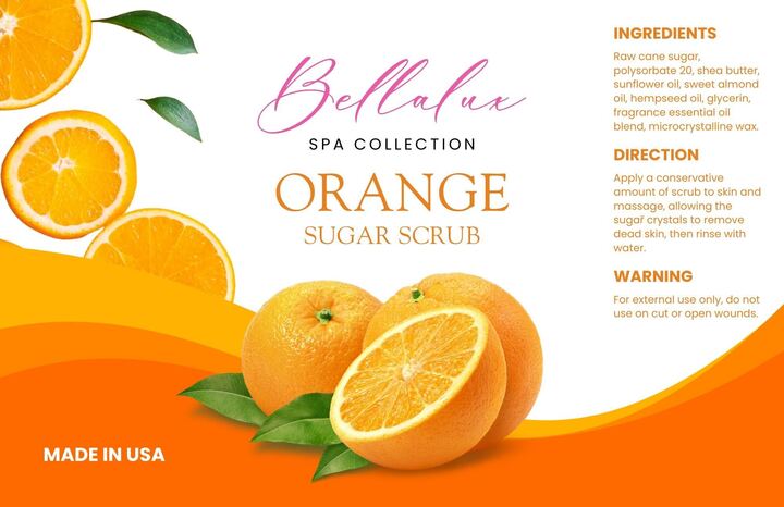 BELLALUX | SUGAR SCRUB - 5GAL