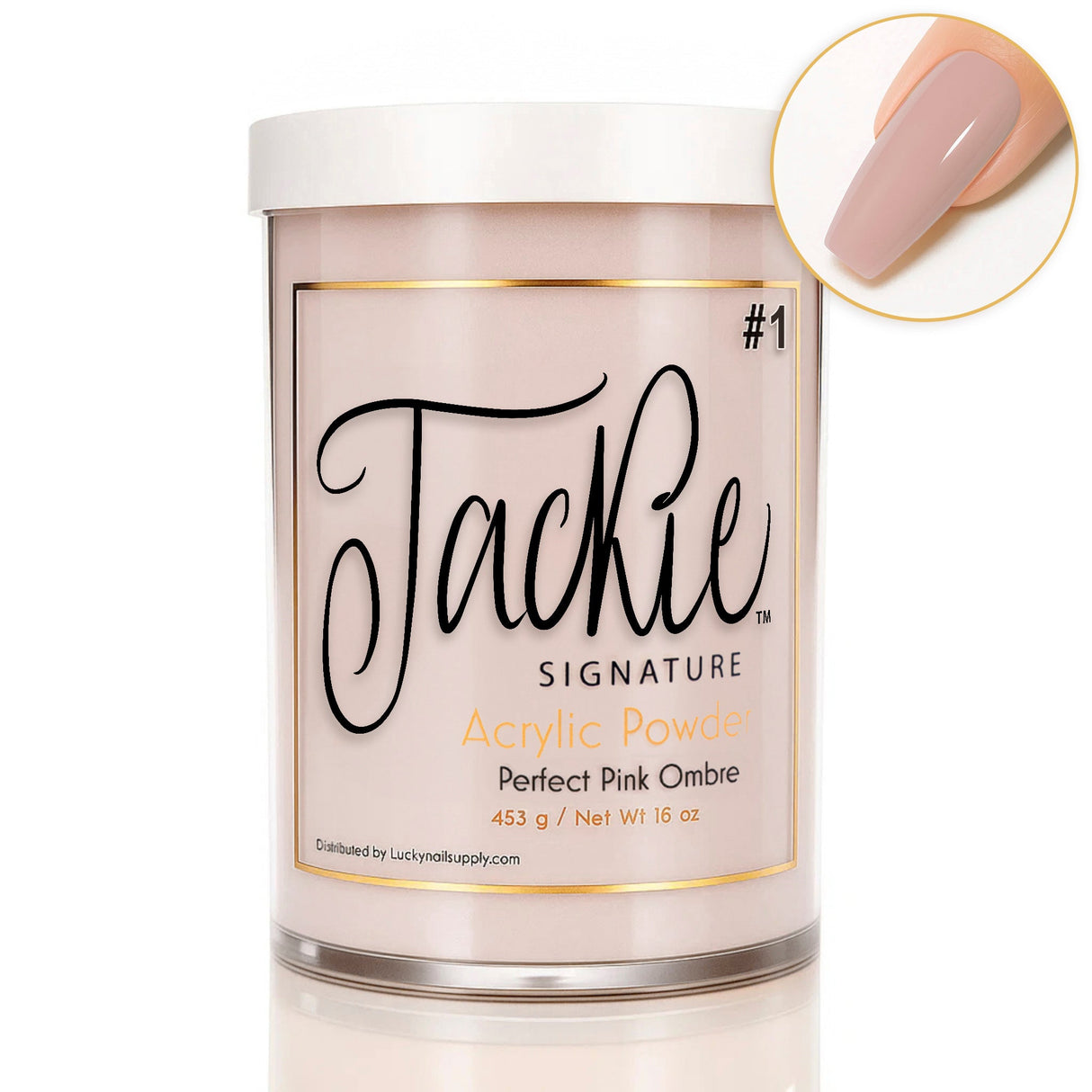 JACKIE SIGNATURE | OMBRE POWDER COLLECTION  - #1 PERFECT PINK OMBRE