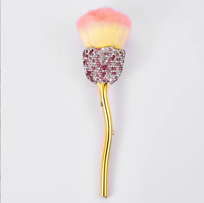 NAIL DUST BRUSH | ROSE DIAMOND